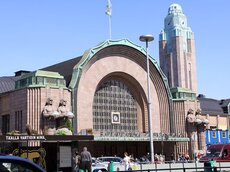 Der Hauptbahnhof von Helsinki – Neoklassiszimus aus finnischem Granit