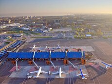 Modern, übersichtlich und funktionell – der Tallinner Flughafen garantiert kurze Wege.