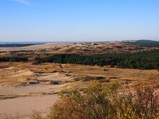 Blick nach Russland – von der Parnidder Düne auf der Kurischen Nehrung