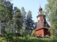 Orthodoxe Holzkirchen aus der Zeit der Zugehörigkeit zum russischen Zarenreich