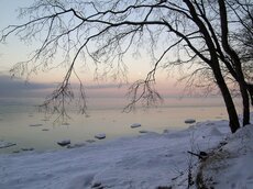 Bald ist auch die Ostsee zugefroren.